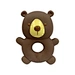 rhino rabbit sheep bear natural rubber teether